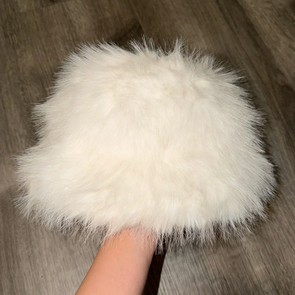 Free People X Unreal Fur ICE Queen Bucket Hat